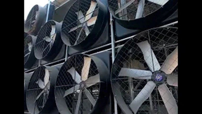 Ventilateur d'échappement 72''