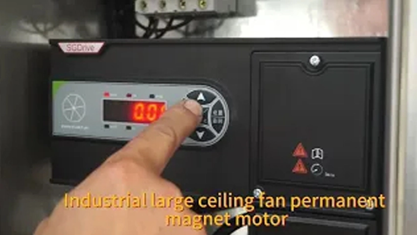 Grande entreprise industrielle de système intelligent de 7.3m de diamètre de ventilateur de plafond de l'Internet des objets Terrui