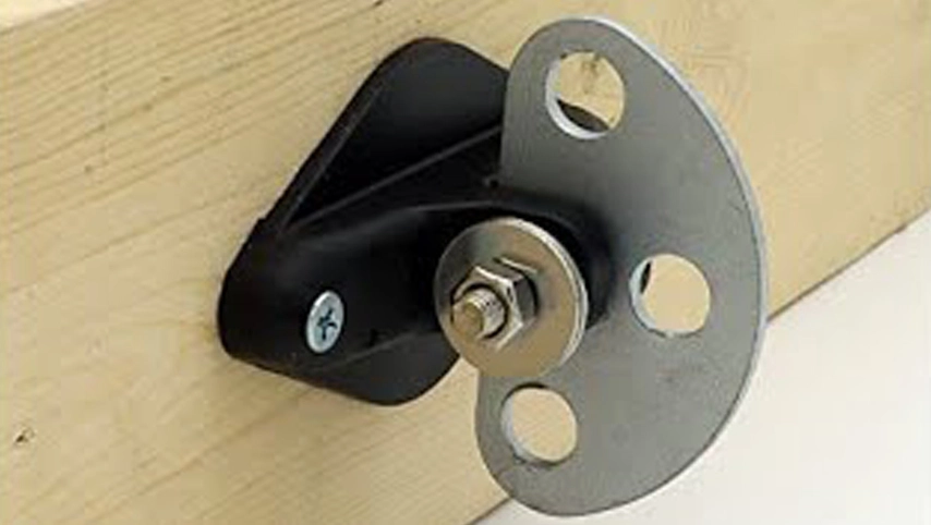 Isolateurs Pinlock avec connecteur de porte à 3 points, extrémité de la porte de clôture électrique