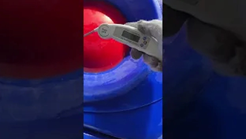 Chauffage de l'eau de vache creux