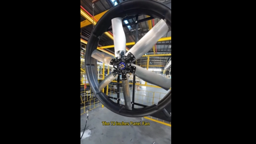 Ventilateur de panneau de 72 pouces