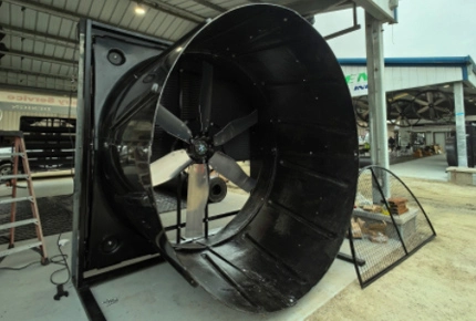 Le nouveau ventilateur d'échappement 98 «de Terrui: révolutionner la ventilation industrielle