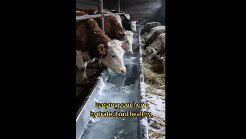 Bol à eau pour vaches