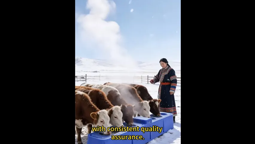 Bol à boire pour vaches